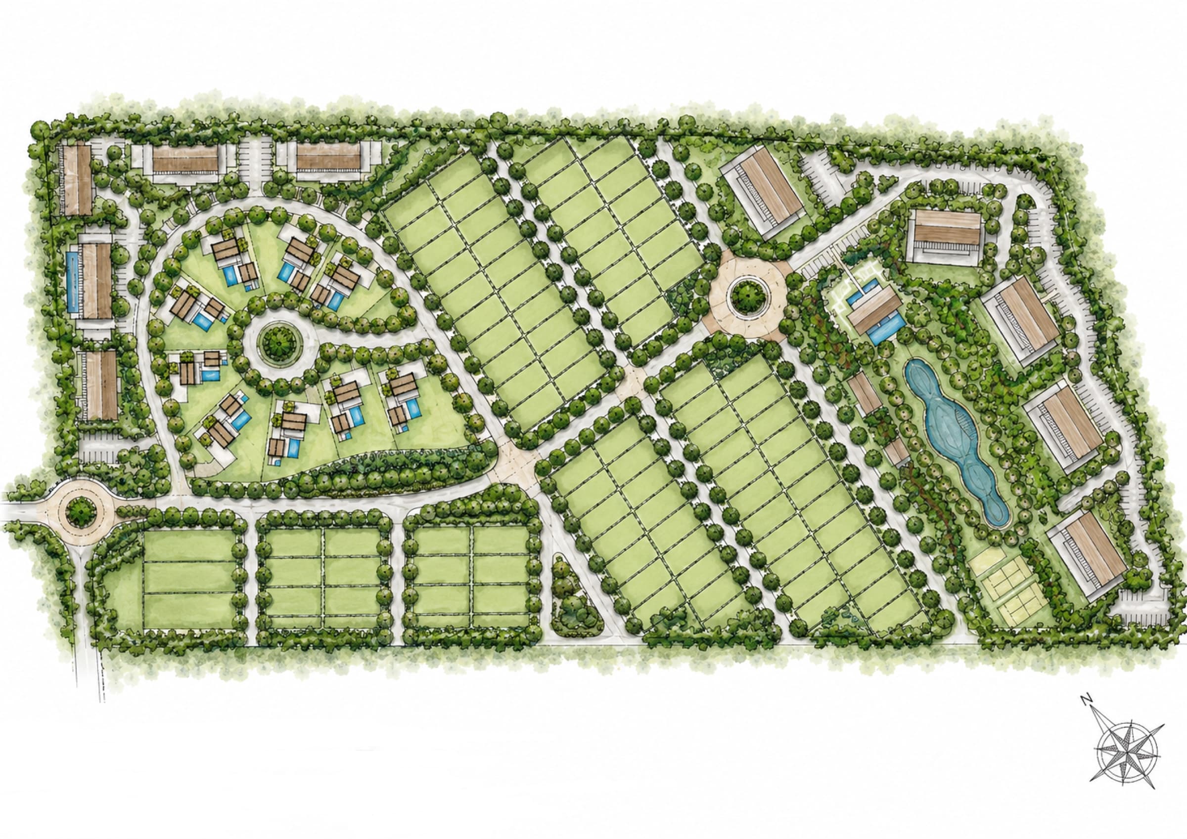 Artura estate masterplan drawing