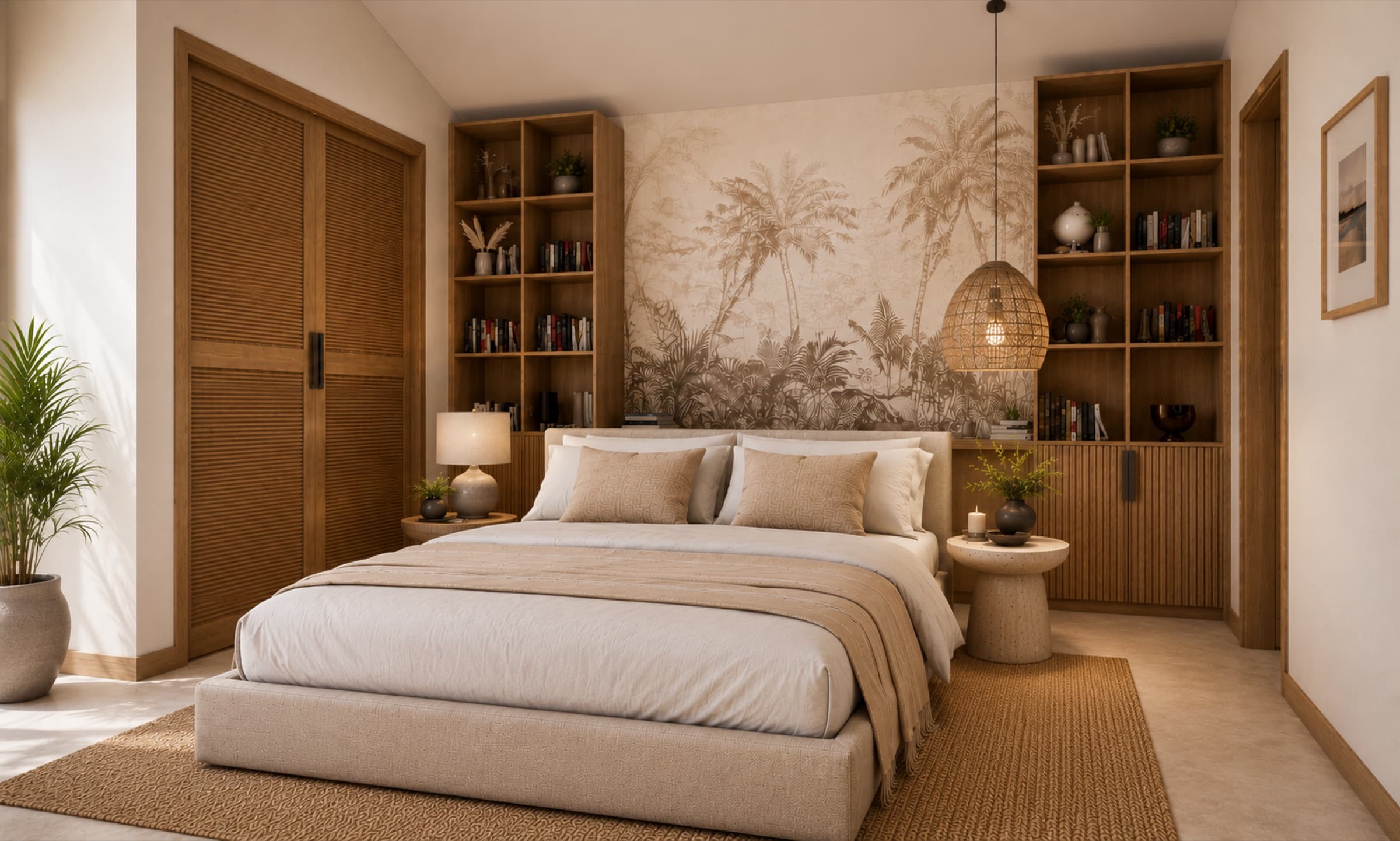 Type G villa master bedroom